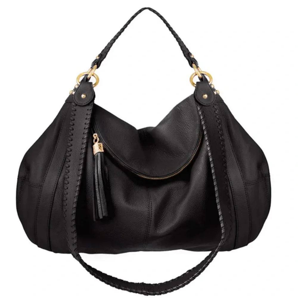 Onna Ehrlich Beautiful!!!! Rachel Shoulder Bag - Black - Picture 7 of 11
